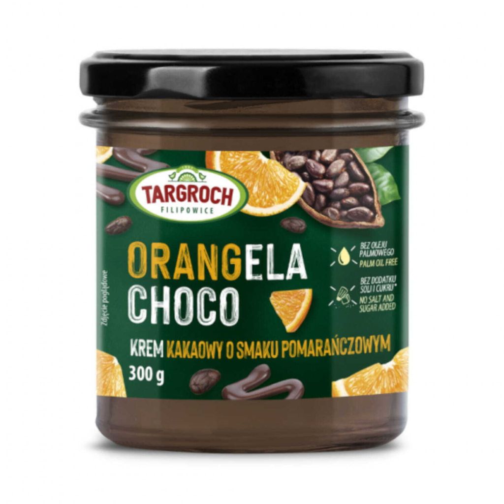 Targroch Creme mit Orangengeschmack ORANGELA CHOCO 300 g Produktbild 