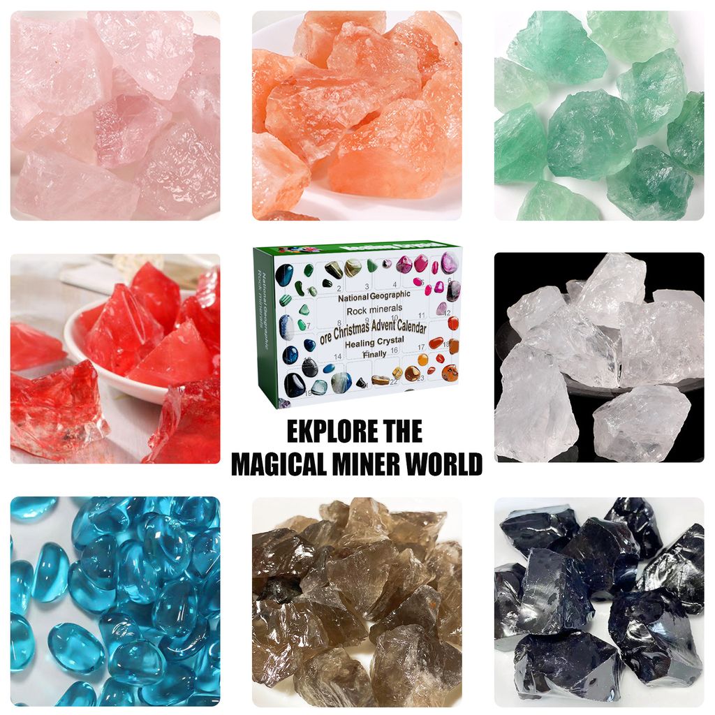 Kristall Katzen Adventskalender 2025 - 24 Acryl Katzen Ornamente Für Weihnachten