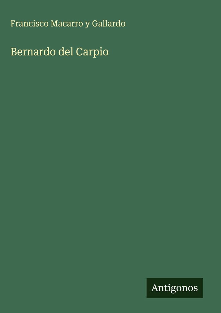 Bernhard von Carpio