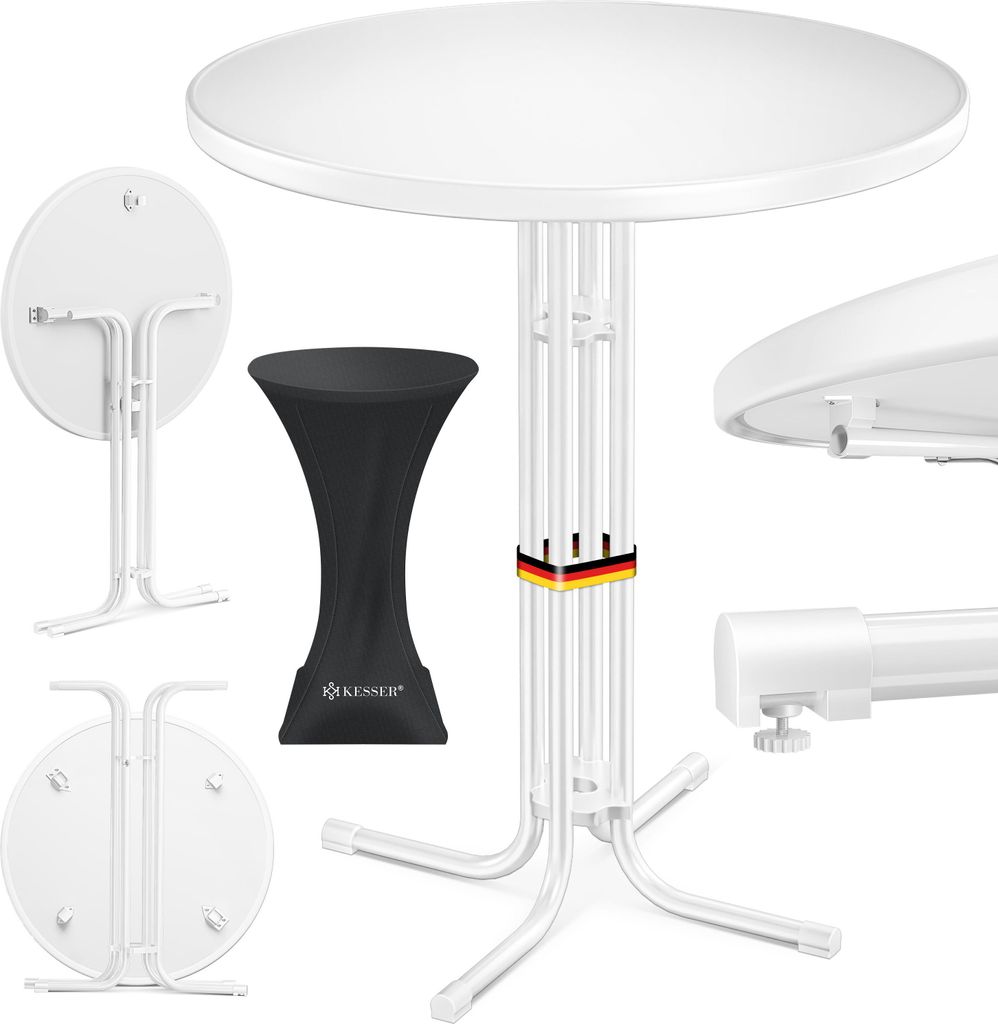 KESSER® Gastro Stehtisch klappbar - Gastronomie Bistrotisch Produktbild 