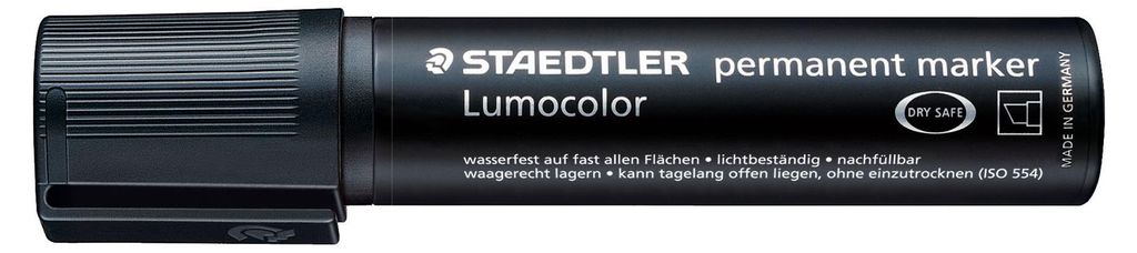 STAEDTLER Lumocolor Permanent-Marker 388 schwarz Produktbild 