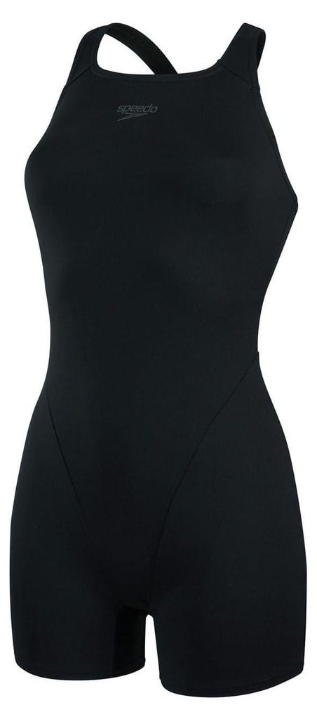 Speedo - Body mit Bein für Damen, Eco Ausdauer + GT19977 (5XL) (Schwarz)