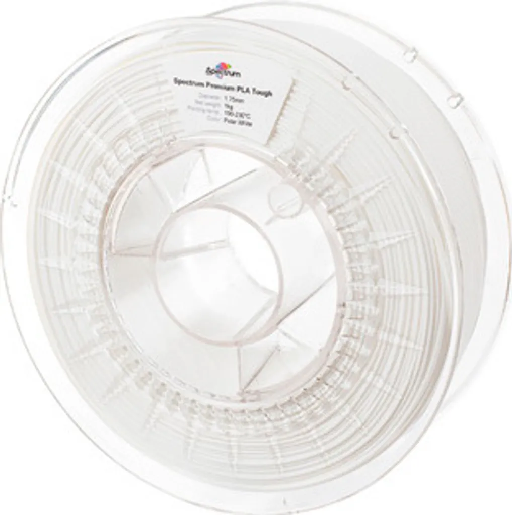 Filament PLA Tough 1.75mm Blanc Polaire : Fini les Pièces Cassantes
