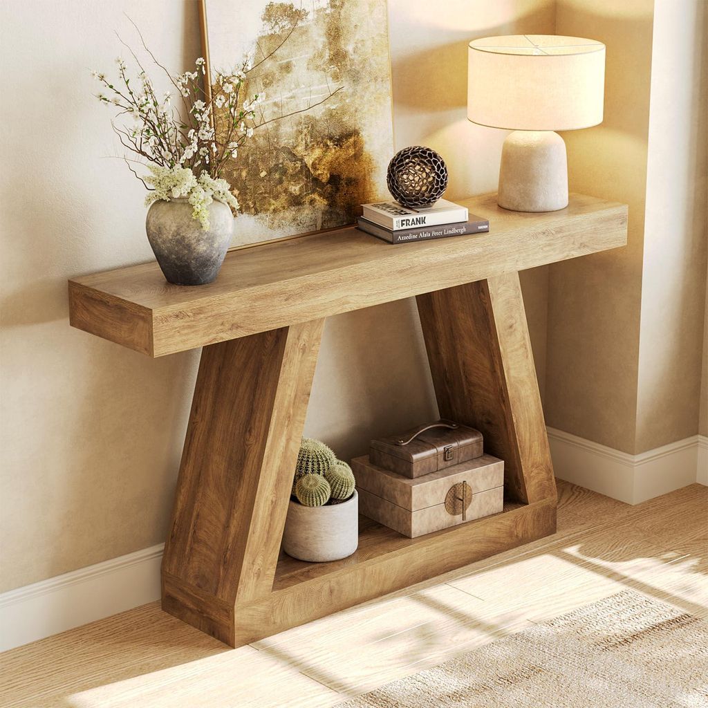 LITTLE TREE 140 cm-Sofatisch mit Stauraum, Konsolentisch im Produktbild 