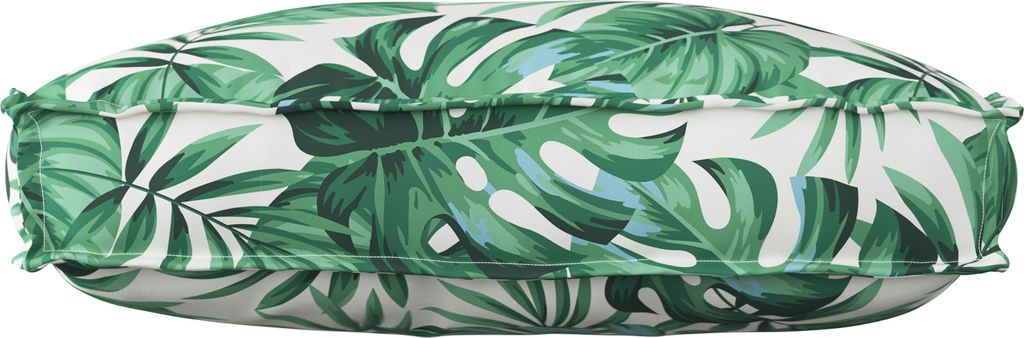 vidaXL Kissen Blatt Blattmuster 70 x 40 x 12 cm Oxford-Stoff