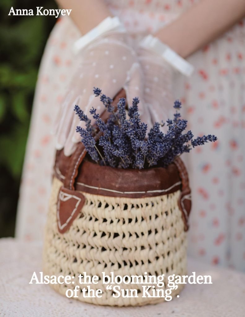 Alsace: the blooming garden of the "Sun King".