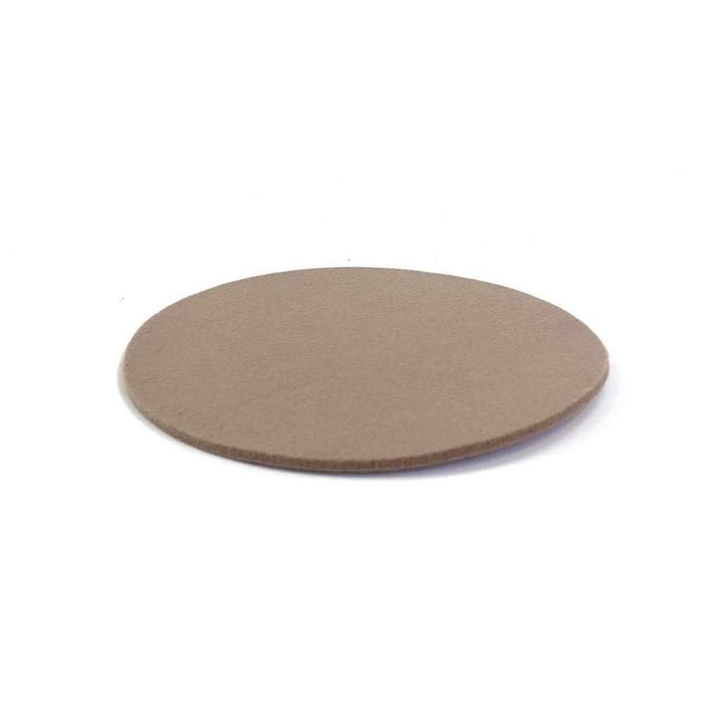 Untersetzer FILZ, 3 mm dick, rund, D 20 cm, graubeige