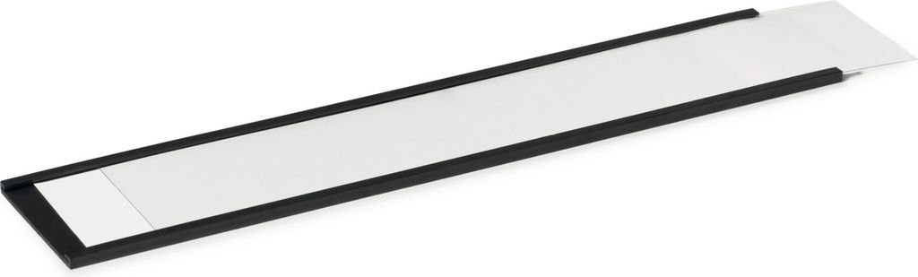 Etikettenleiste C-Profil magnetisch 40mm anthrazit VE=30x5 Stück