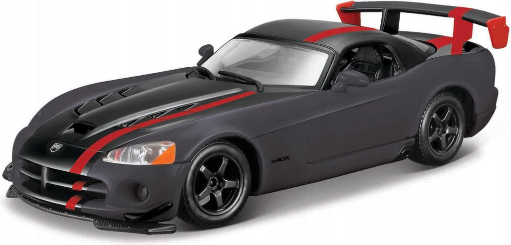 Bburago 1:24 Dodge Viper SRT10 ACR Grau/Schwarz