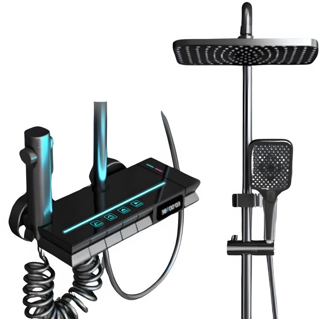 Duschsystem Regendusche mit Thermostat