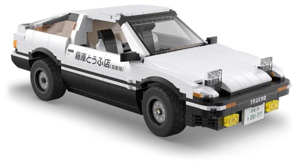CaDA Initial-D Toyota AE86 Trueno, escala 1/12 (1324 Imagen del producto 