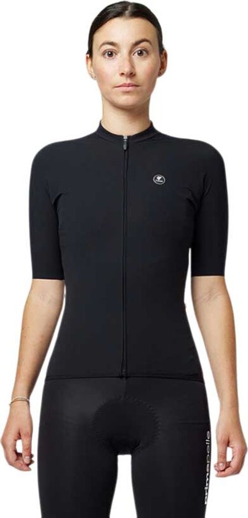 Pissei Primapelle Kurzarm-radtrikot Schwarz M Frau Schwarz M