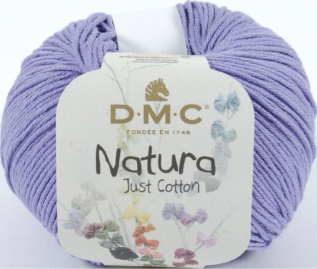 DMC Natura Just Baumwolle – mattes, weiches Garn aus 100 % gekämmter Baumwolle, 302, (Farbe N30)