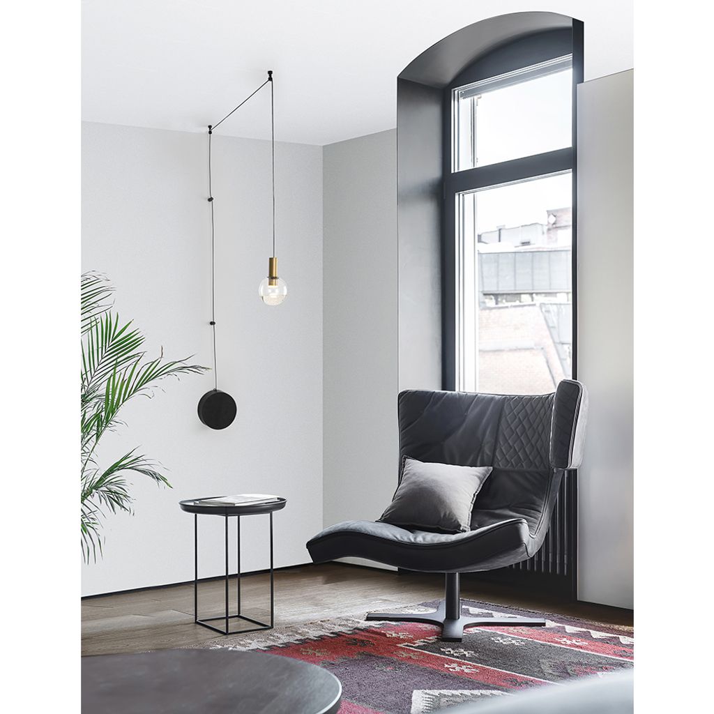 Nova Luce Belar LED Wand- & Hängelampe Goldfarben
