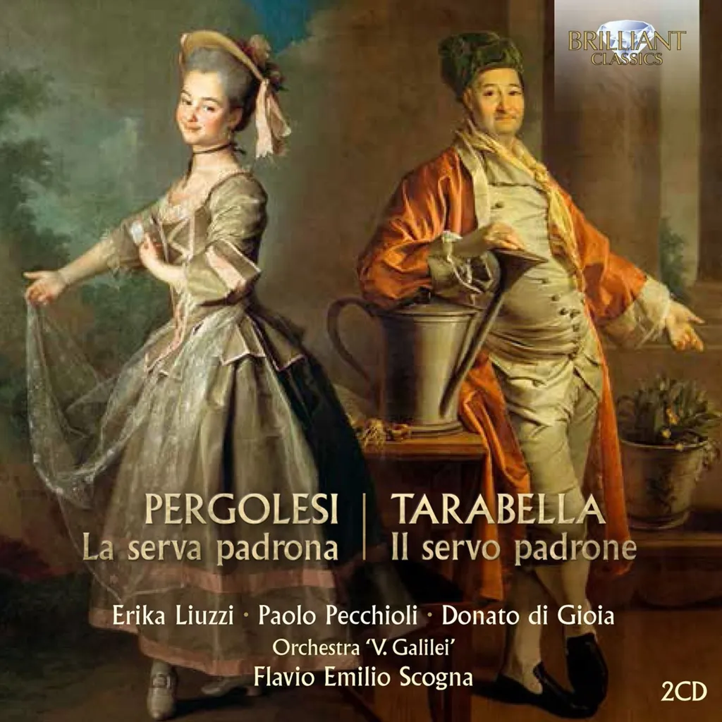 Enregistrement Opéra Pergolesi & Tarabella : Voix de Gioia CD