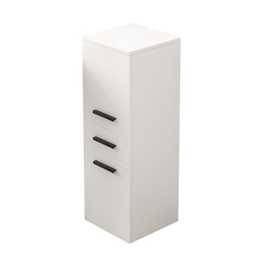 Office weißes Bücherregal für Loftordner 85cm