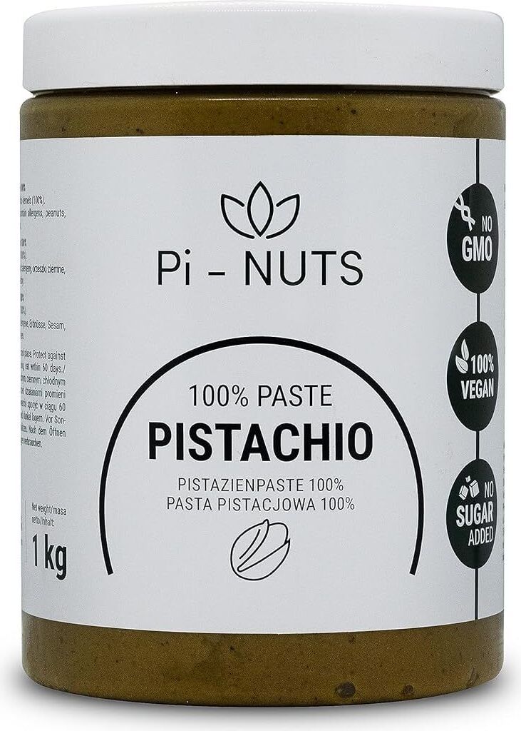Pi-nuts Pistazienpaste 100% - ohne Zusatzstoffe - Produktbild 
