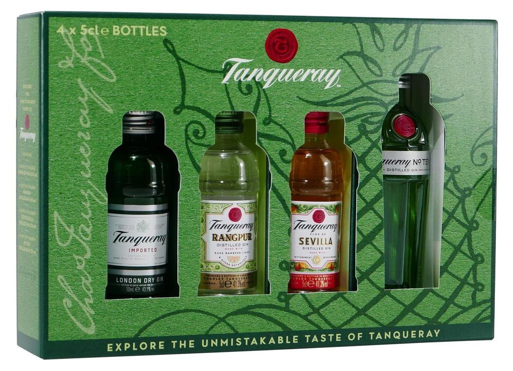 set di degustazione Tanqueray di 4 Tanqueray London Dry Gin Immagine del prodotto 