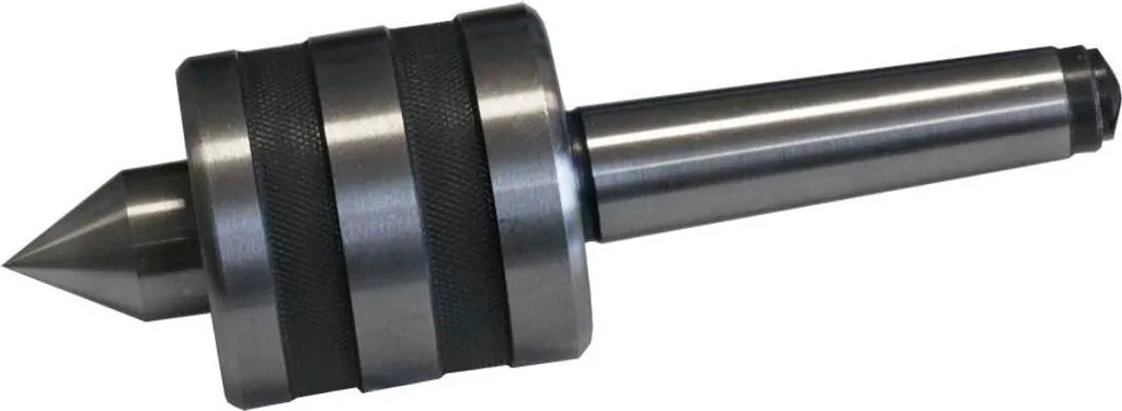 Centro Girevole MT3 A 60° In Acciaio Al Carbonio Per Tornio – Alta Precisione, Carico 440 Lb, Lunghezza 6,95” Per Torni CNC E Ad Alta Velocità