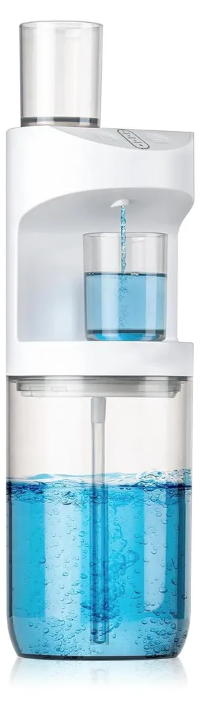 Distributeur de bain de bouche automatique mural et rechargeable 600ml