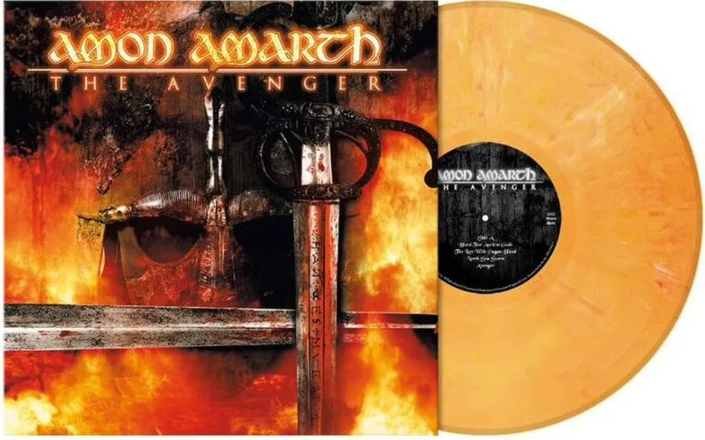 Amon Amarth The Avenger Édition Ultile Vinyle Marbré Orange LP
