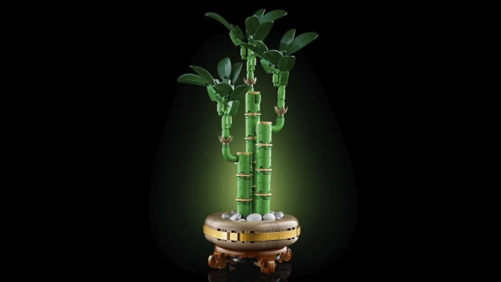 LEGO 10344 Botanicals Bambou de la Chance, Kit de Construction Déco Zen - 31