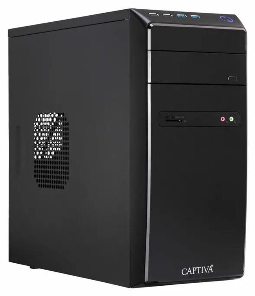 Captiva PC Business/Office R100-507 – AMD Ryzen 5 PRO 5655G, 32 GB RAM, 1 TB SSD, Radeon Graphics, Windows 11 Home