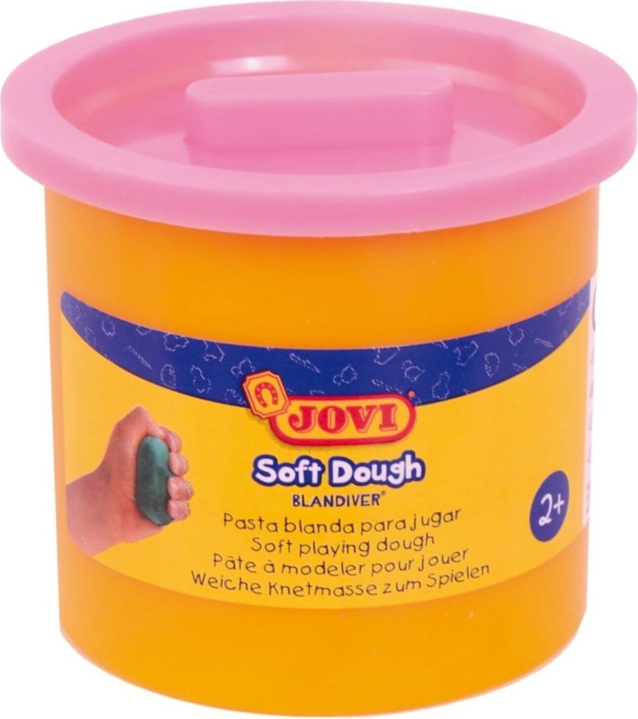Jovi Soft Dough Modelliermasse für Kinder Pink 110 g
