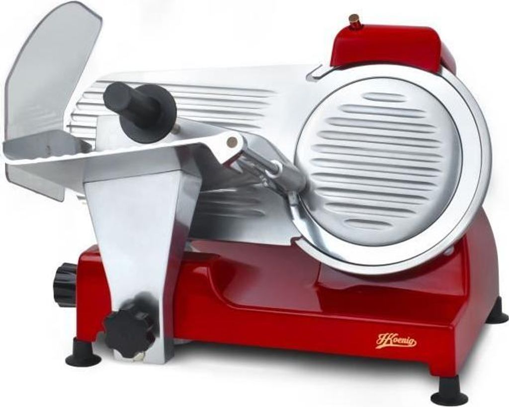 Fleischschneider H.KoeNIG MSX224, 22 cm Klinge, Rot
