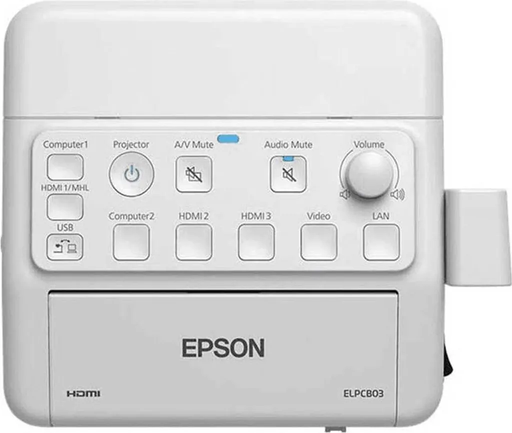 Boîtier de connexion mural Epson ELPCB03N avec contrôle multimédia