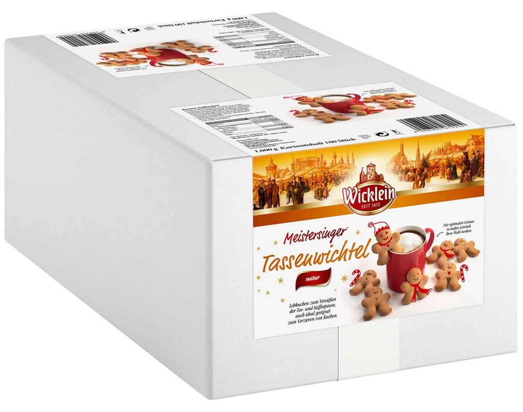 Wicklein Meistersinger Tassenwichtel natur 100er Produktbild 
