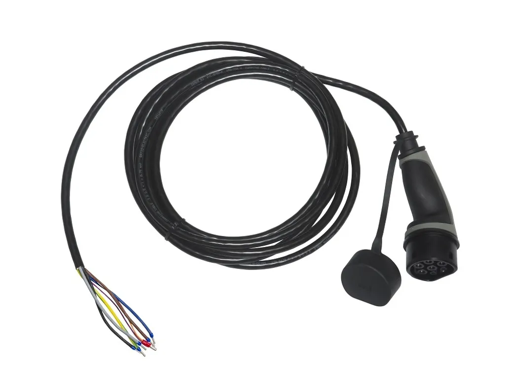 Remplacement câble 11kW Triphasé Type 2 Open End Ratio 39964 16A - Premium