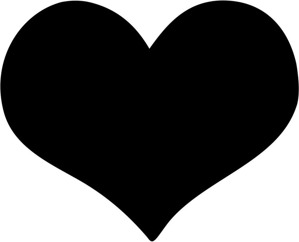 Securit FB-HEART Lavagna in gesso Securit SILHOUETTE Immagine del prodotto 