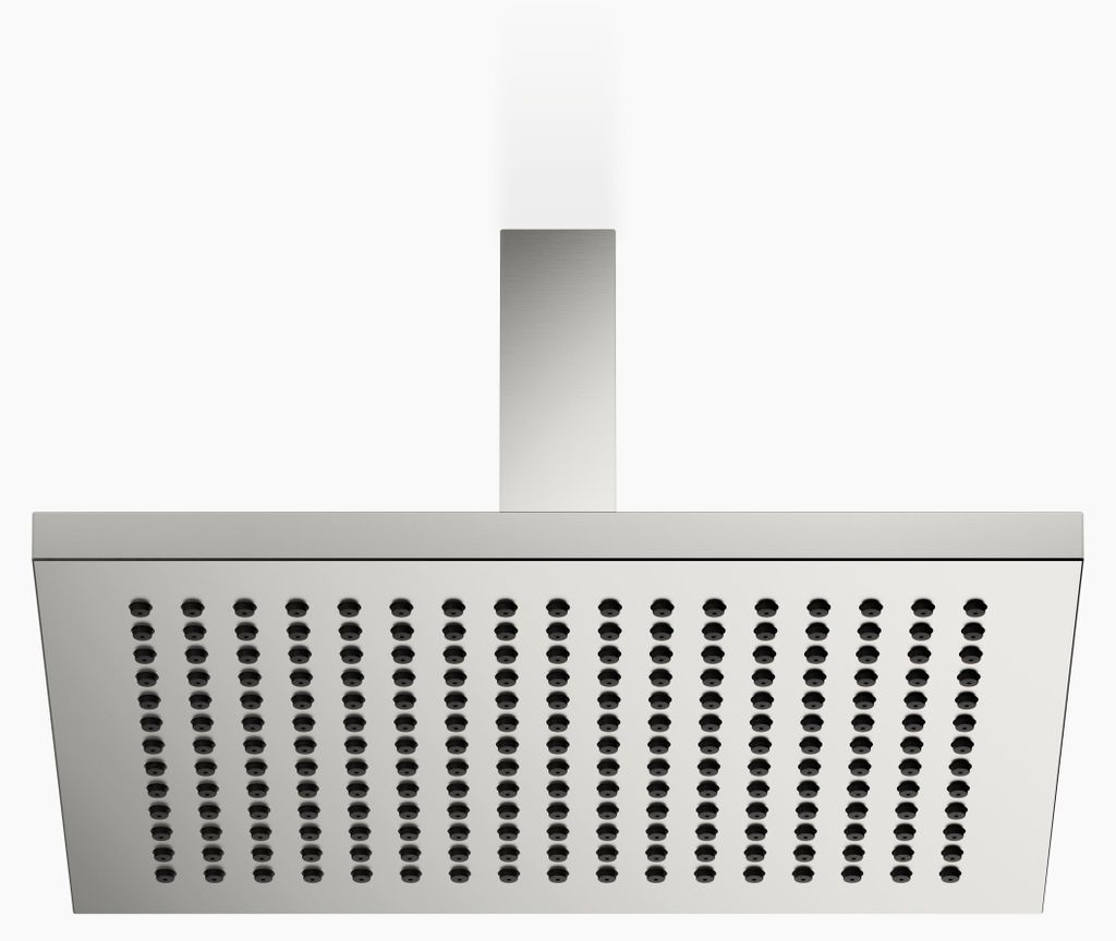 Dornbracht Regenbrause mit Deckenanbindung, Regenbrause 300x240mm, flowReduce, Durchfluss 12 l/min, 28774980-06