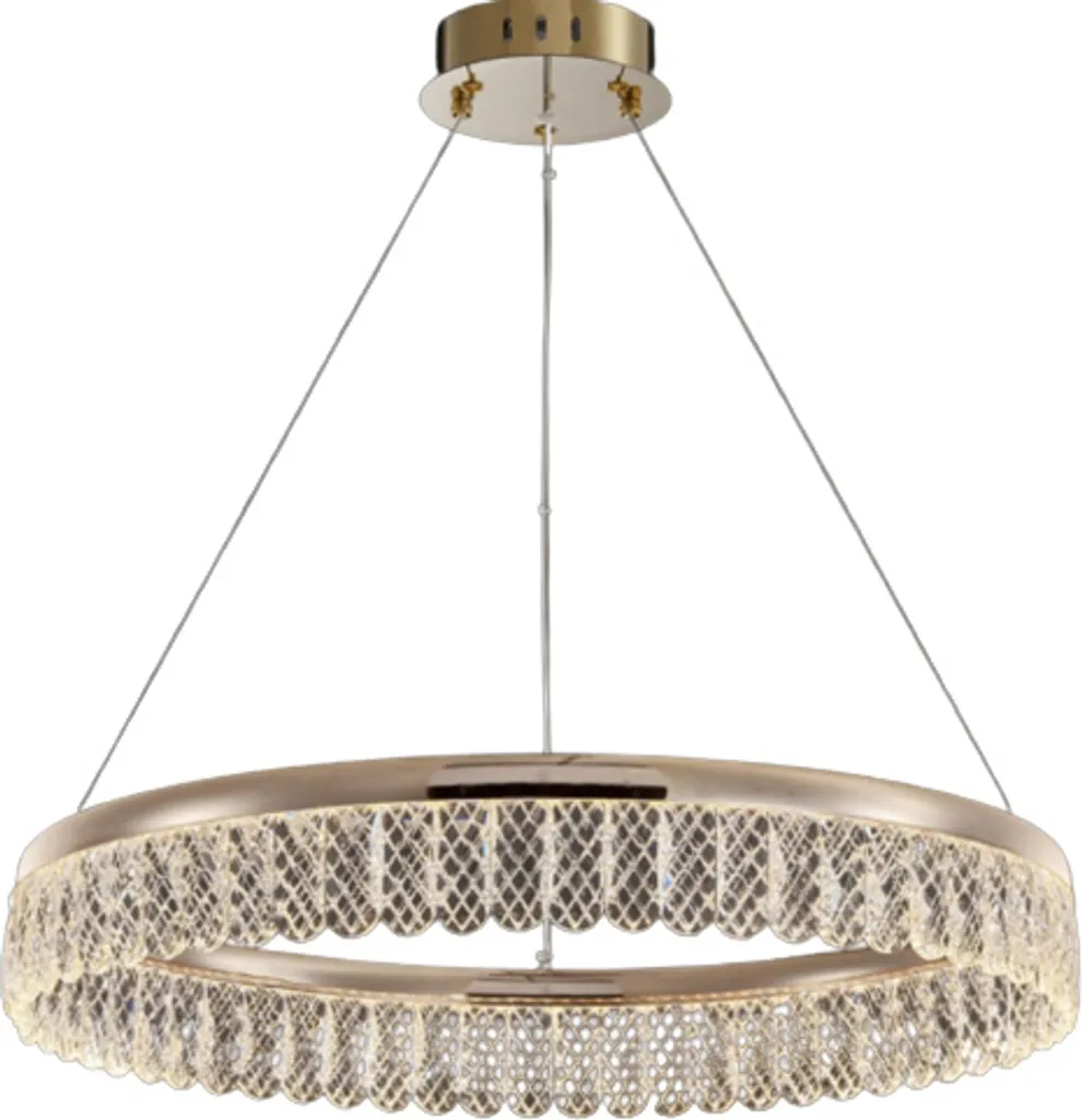 Lustre moderne en cristal 60 cm : illuminez enfin vos pièces sombres