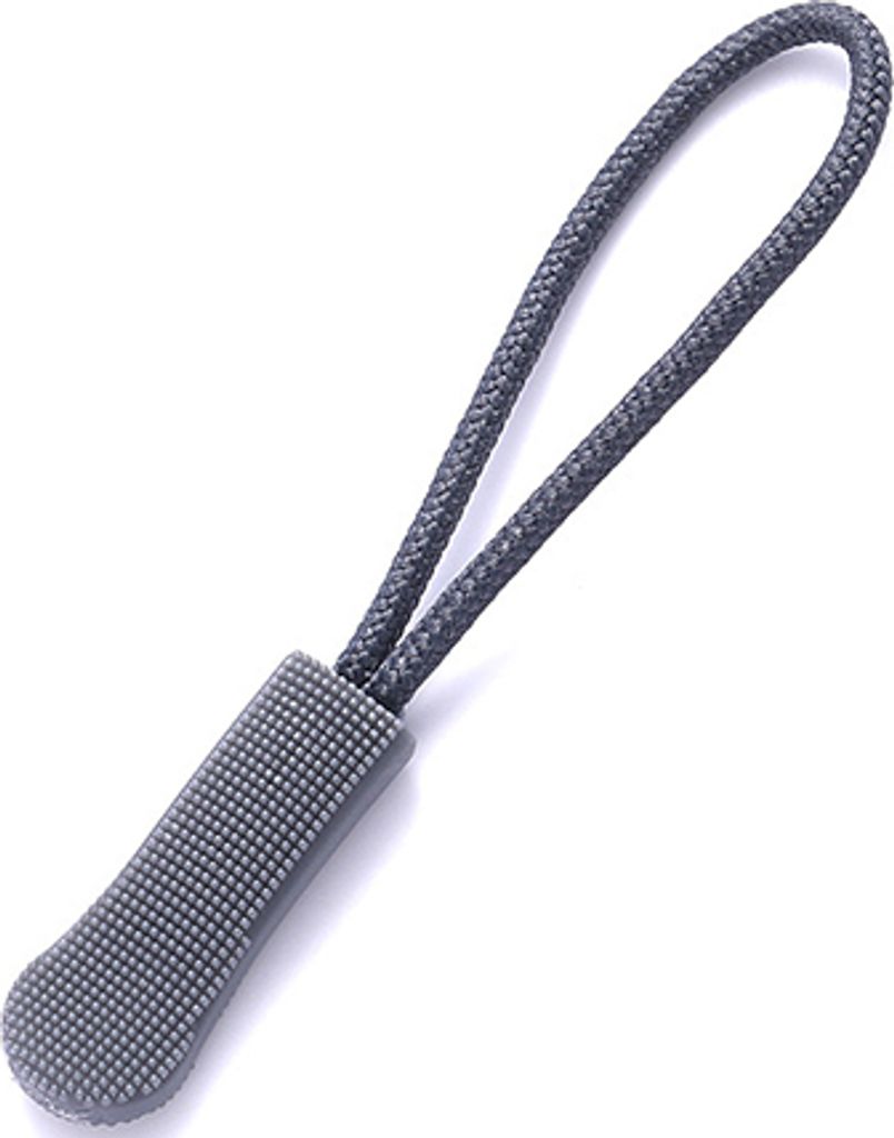 INF Abnehmbare Reißverschluss-Schieber (50 Stück) PVC-Reißverschluss-Schieber Dunkelgrau