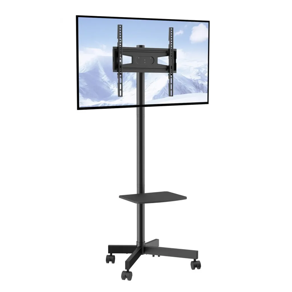 Support TV réglable 153 cm et résistant 40 kg - Montage universel VESA