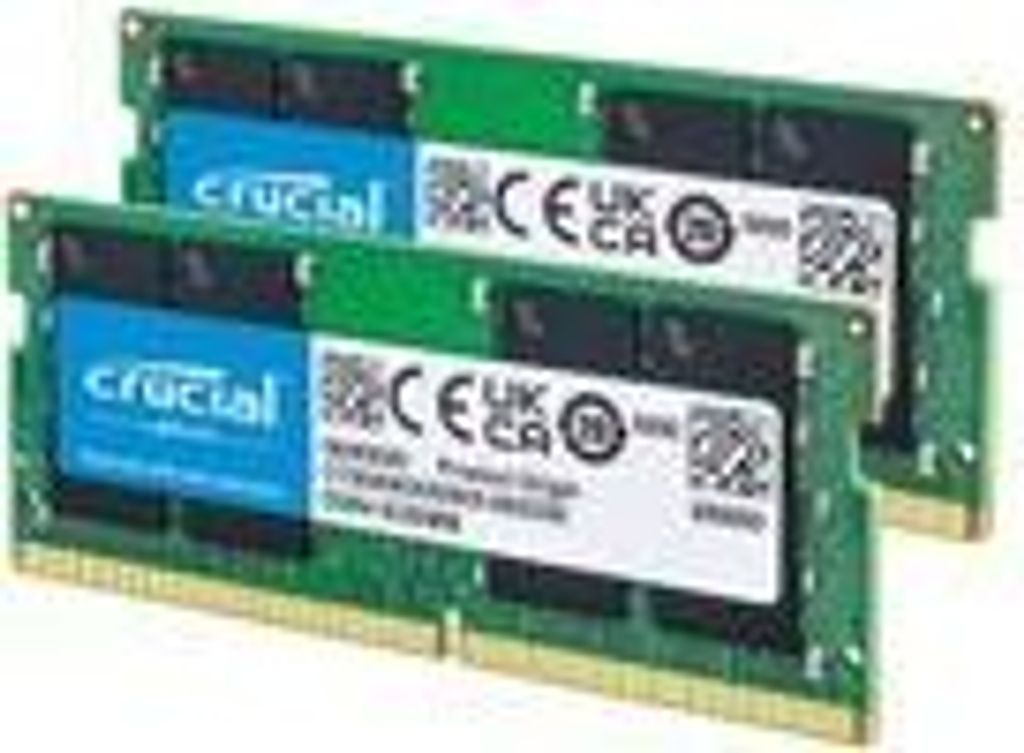 Crucial - DDR4 - 32 GB: 2 x 16 GB - SO DIMM 260-PIN - 3200