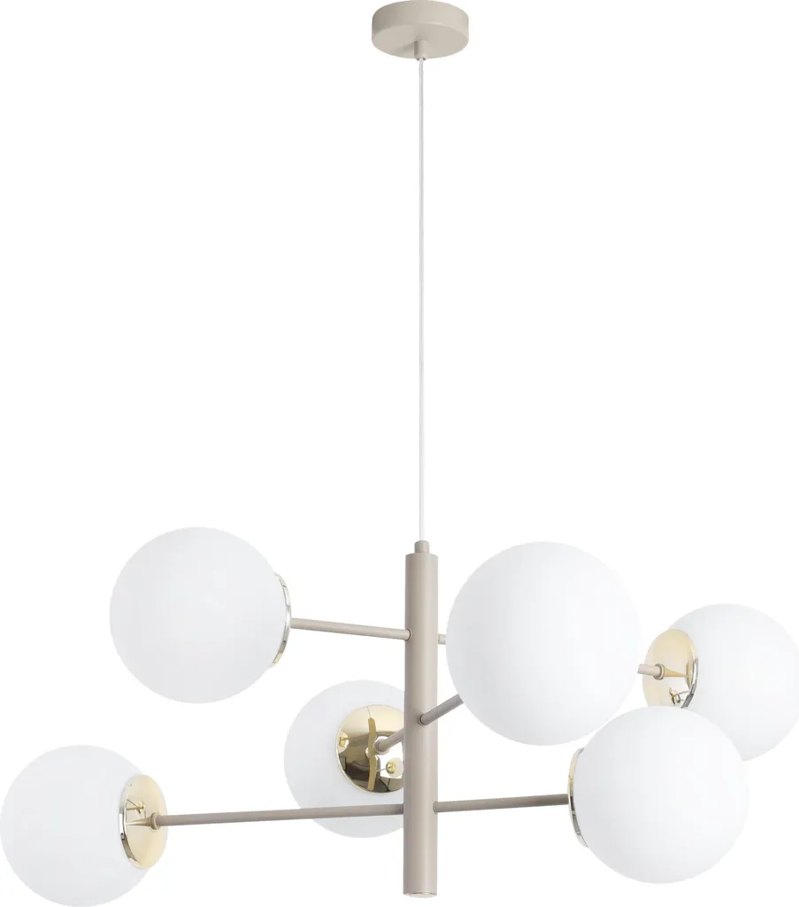 Lampada Sospensione Vicenza Oro 6 Luci | Illuminazione Soggiorno Top