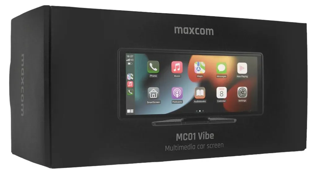 Maxcom MC01 Vibe : Écran Auto Connecté HD avec Miroir Link et Multimédia
