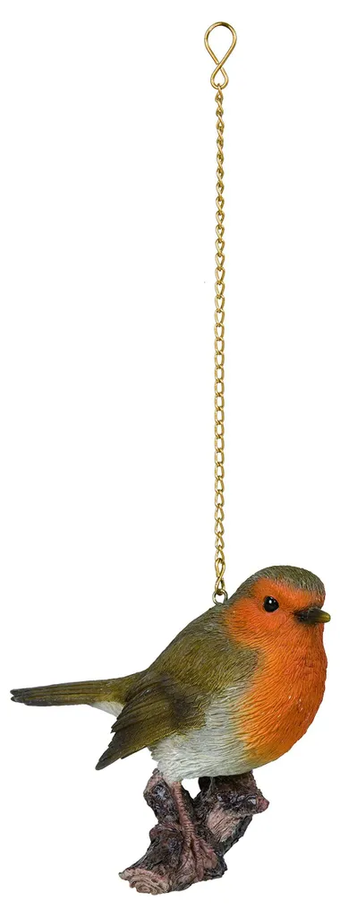 Décoration de Table Oiseau Rouge-Gorge HGF-014 Cadeau Fêtes et Jardin