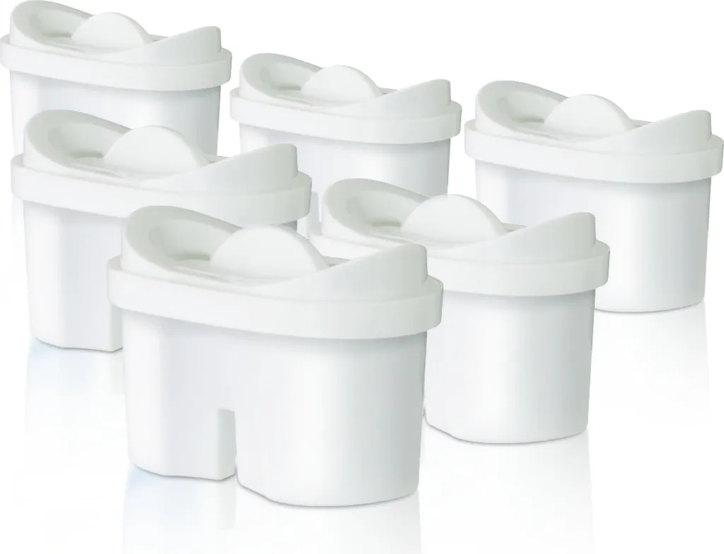 Swan 6 pezzi di cartucce filtranti per acqua identiche a Maxtra compatibili con la caraffa filtrante Brita Maxtra con carbone attivo e anticalcare