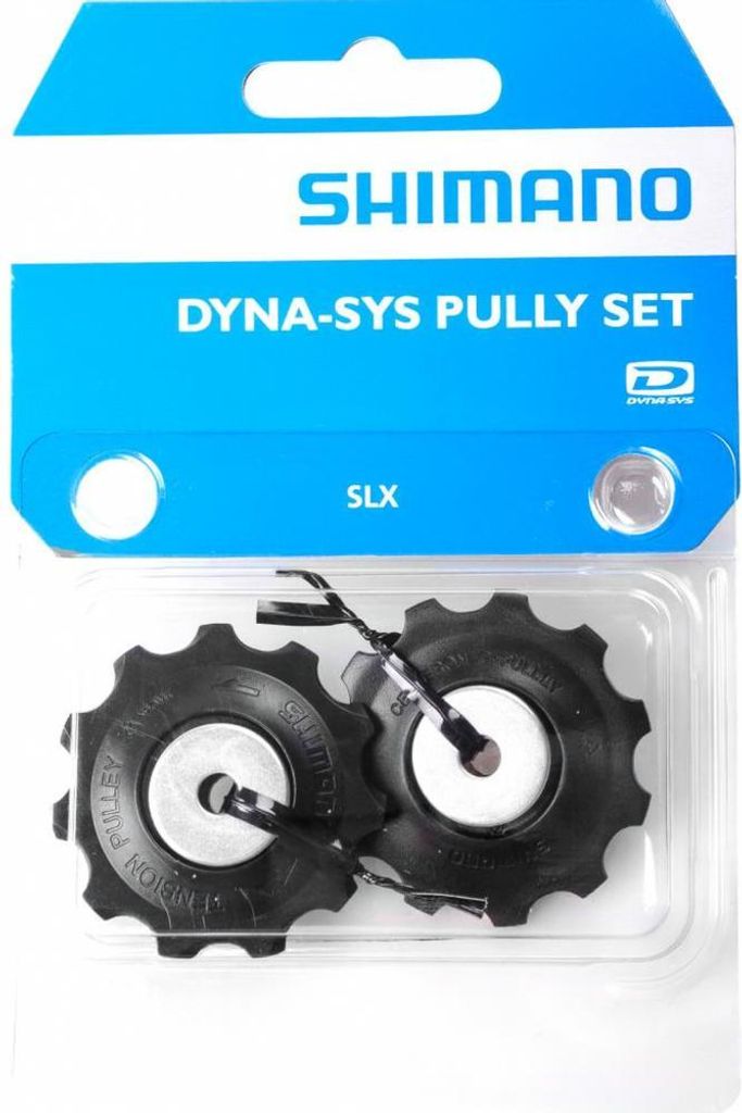 SHIMANO DEORE/SLX, Leit-/Spannrollensatz, schwarz, Produktbild 