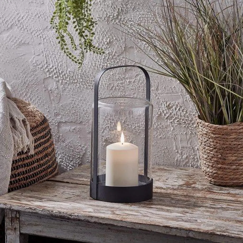 Éclairage d'ambiance extérieur LED - Lampe de jardin en métal 18,5 cm