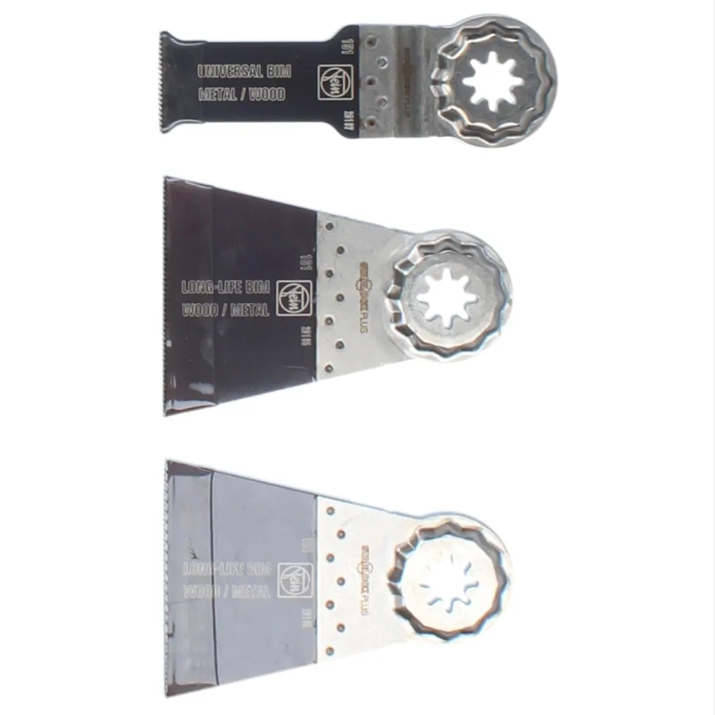 Set d'accessoires Fein Best of E-Cut Starlock pour Multi-Tool - 6 pièces