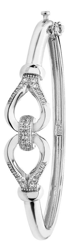 Jonc Homme Argent 925 Idéal Cadeau - Bracelet 6cm Discret et Élégant
