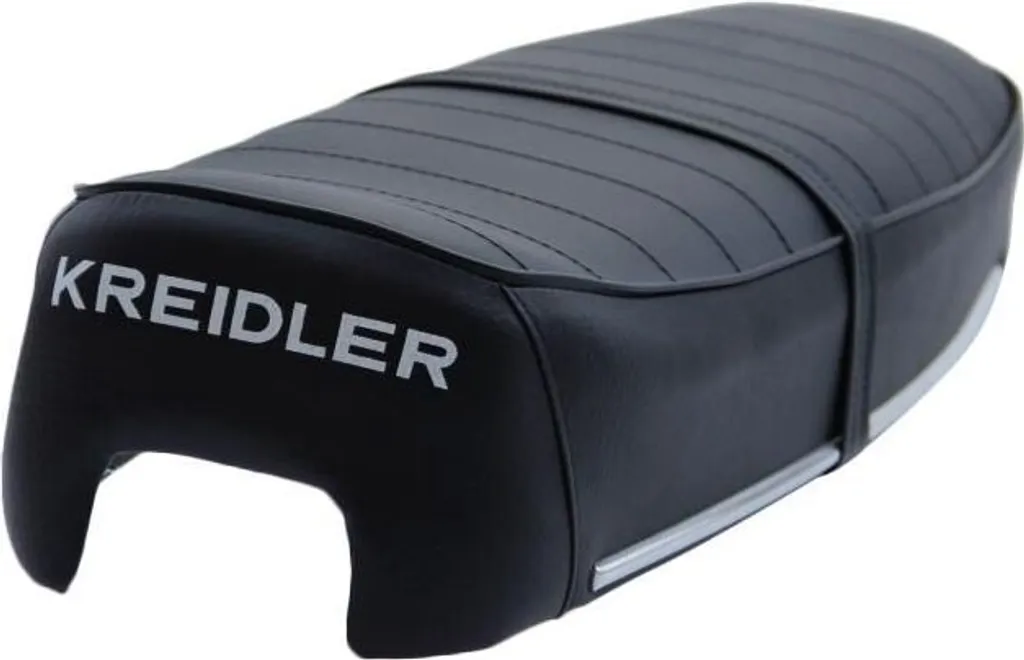 Selle Kreidler MF MP Flory Noire - Revêtement Robuste et Inscription