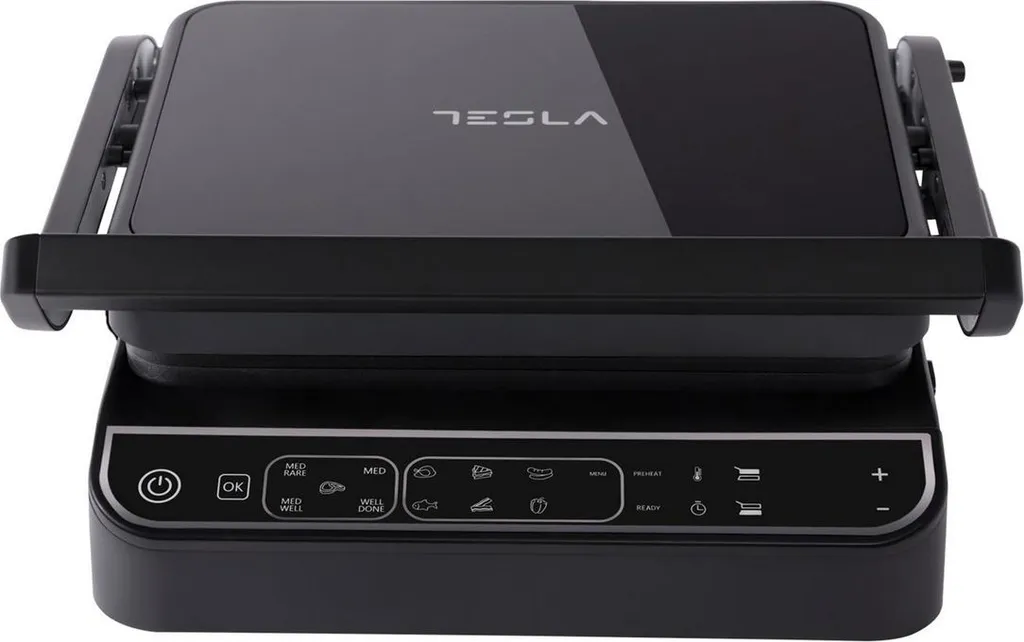 Grill Électrique Intelligent Tesla GR500BG 2000W à Écran LED Tactile