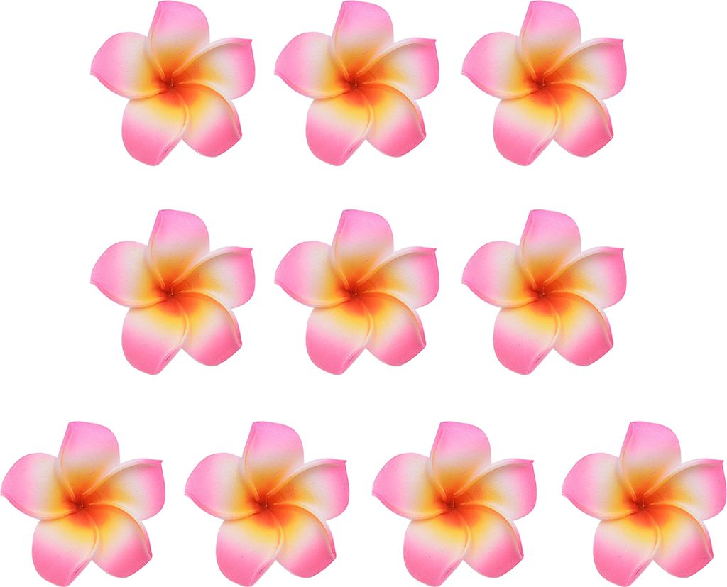 10 PCs künstliche blumblüte realistisch aussehend aussehende, fade-resistente farbenfrohe dekorative Faux Frangipani Blumenfotografie Requisiten ...