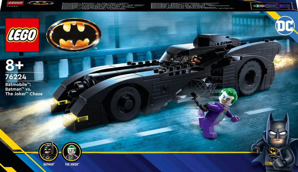 LEGO 76224 DC Batmobile: Batman verfolgt den Joker Set, Produktbild 